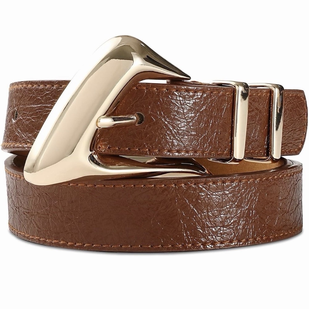 Sophisticated Women's Brown Belt - Large  Fit Waist Size 35"-39" - NEW